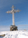 "Крест" поставлен на горе Мустаг в Шерегеше в честь начала 21-го века